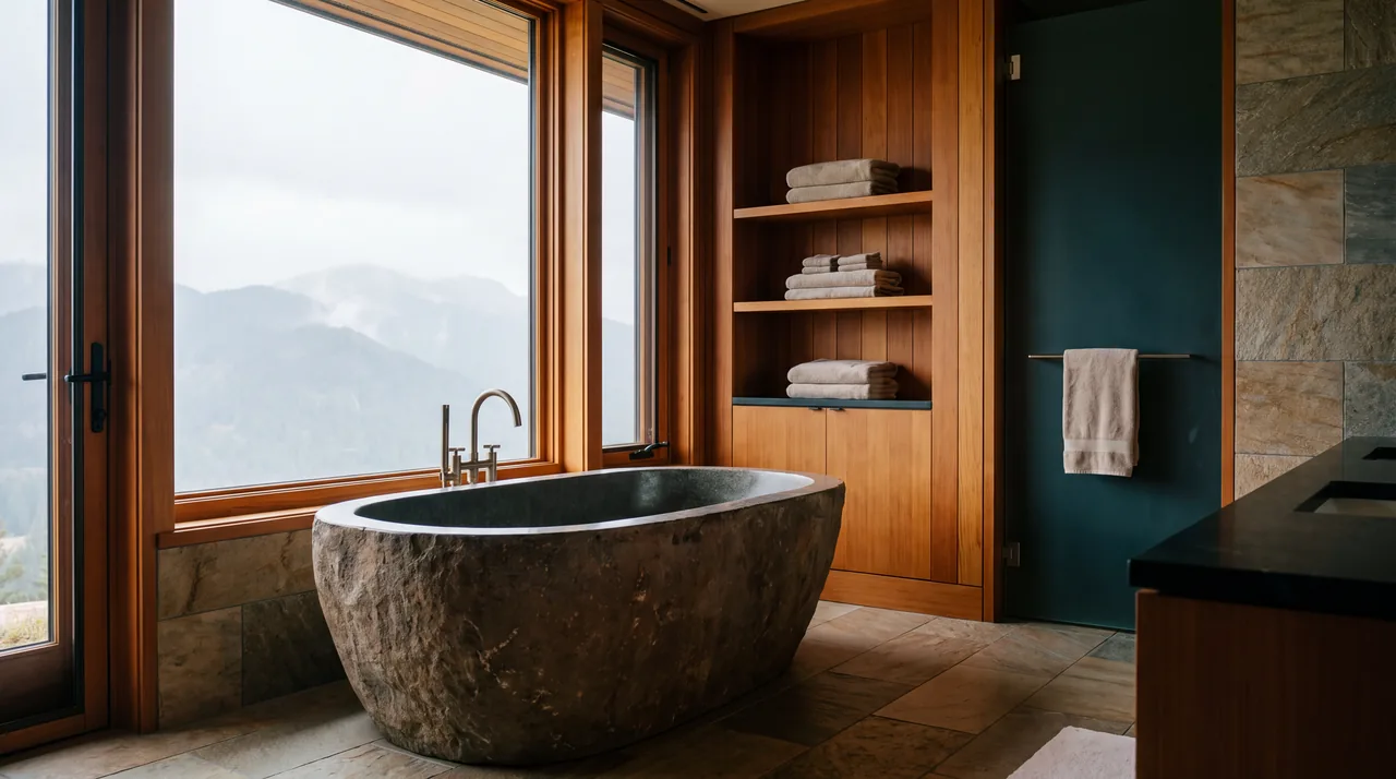 The bath