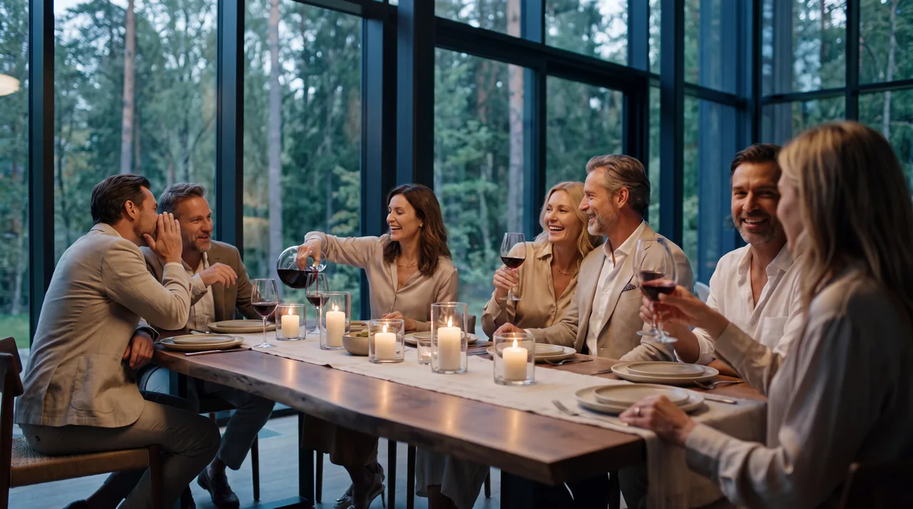 The table is set