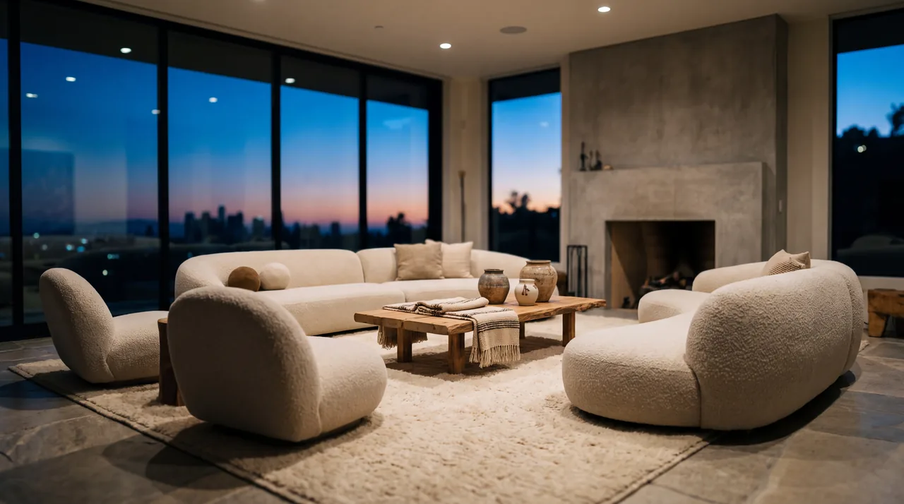 The living room